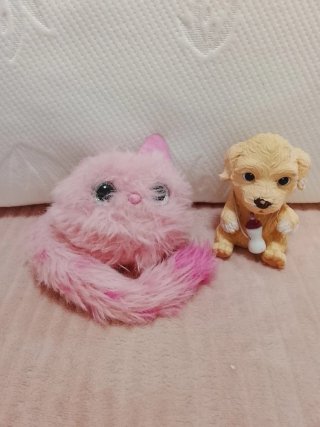 Pomsies Lumies Rosa y Little Live Pets