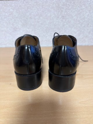 Mocasines de piel Latouche Negros y Plateados