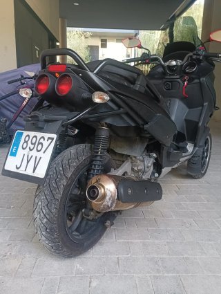 Gilera Fuoco 500LT Trike Negro