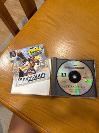 Crash Bandicoot Warped PlayStation Platinum
