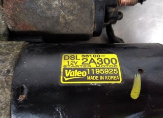 Motor arranque 361002a300 hyundai i30 (gd) 381648