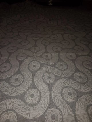 Fular Multiusos Sofá o Cama Jacquard Gris 266x120