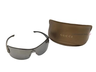 gafa de sol señora gucci shield horsebit