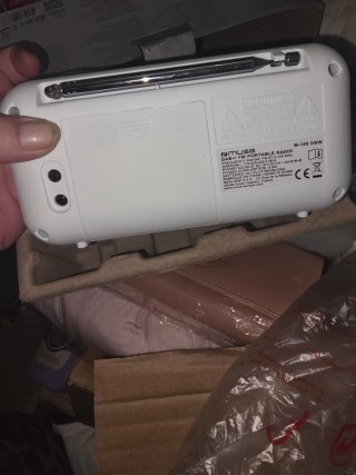 Radio Portátil Muse DAB+/FM Blanca