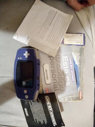 Consola Nintendo Game Boy Advance Índigo