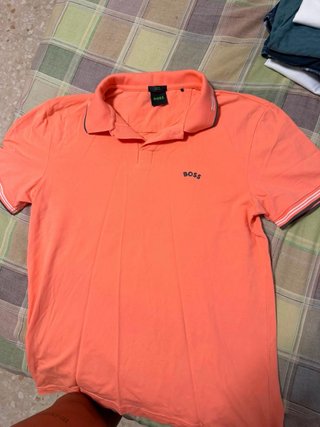 Polo BOSS naranja y mas marcas