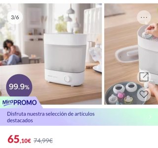 Esterilizador Philips Avent