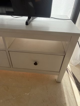 Mueble TV IKEA HEMNES Blanco
