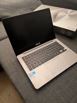 Portátil Asus Zenbook UX410U Gris/Plata
