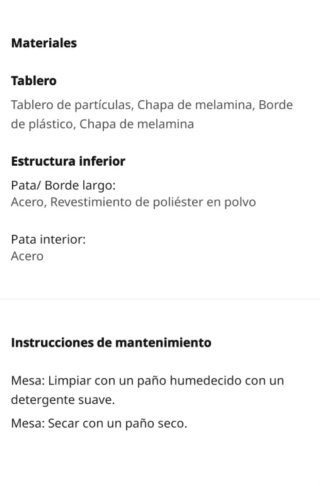 Mesa Comedor o cocina  Amplia Ikea Blanca