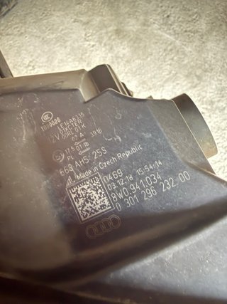 Faro Derecho Full LED Audi A4 B9
