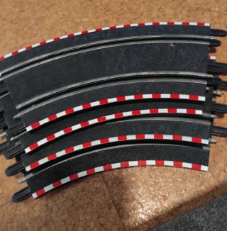 Lote 50 pistas Scalextric Compact