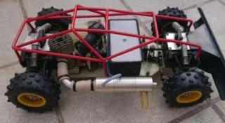 Buggy Robbe Pantera 1/8 RC Gasolina Nitro