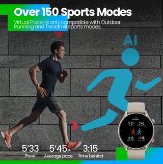 Amazfit GTR 3 46mm Smartwatch con schermo AMOLED