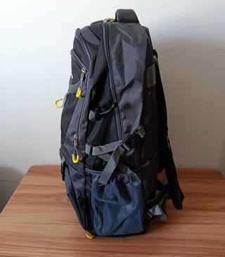 Mochila 60L impermeable viaje senderismo NUEVA