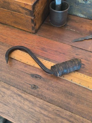 Antiguo gancho estibador