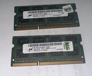 8GB Memoria RAM DDR3L SODIMM (2X4GB)