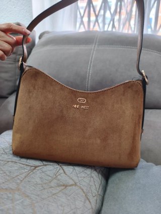 Bolso Nine West Marrón y Negro