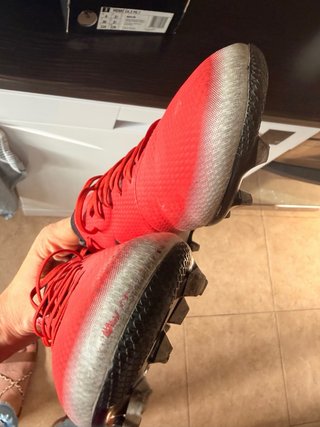 Botas de fútbol Adidas Rojas