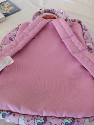 Mochila infantil rosa unicornios Kasgo