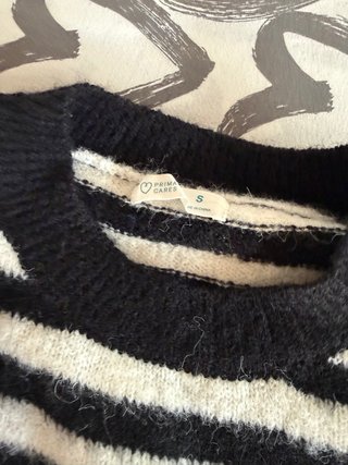 Jersey rayas PARIS negro y blanco