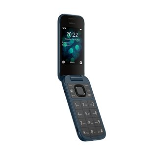 Nokia 2660 Flip Telefono per Anziani Blu