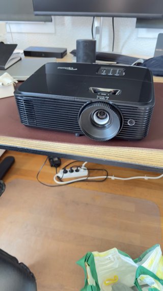 Proyector Optoma Negro Cine en Casa