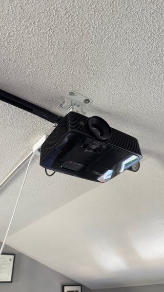 Proyector Optoma Negro Cine en Casa