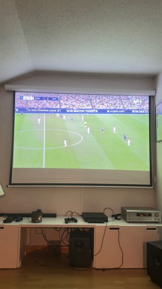 Proyector Optoma Negro Cine en Casa