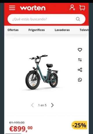 Bicicleta Eléctrica Nueva en Caja a ESTRENAR