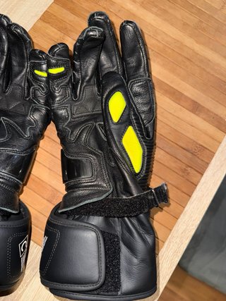 Guantes Moto Dainese Carbono y Piel