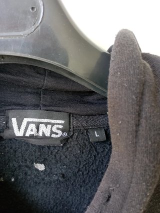 Sudadera Vans Negra Talla L