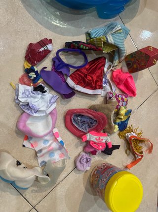 Casimeritos con casa y accesorios