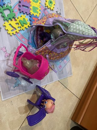 Casimeritos con casa y accesorios