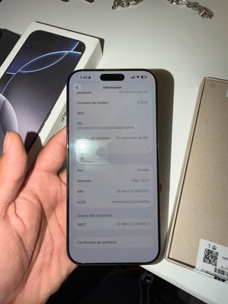 iPhone 16 Pro Max Nuevo 100 de batería