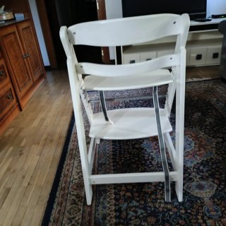 Silla evolutiva blanca