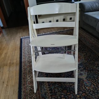 Silla evolutiva blanca