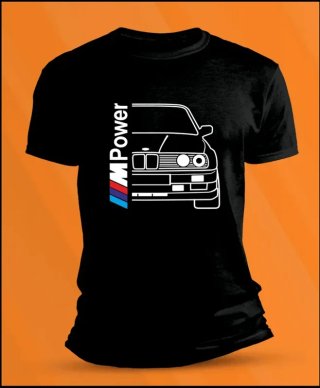 Camiseta manga corta Bmw Serie 3 E30 MPower
