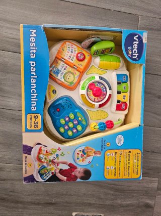 Mesita infantil parlanchina VTech con actividades