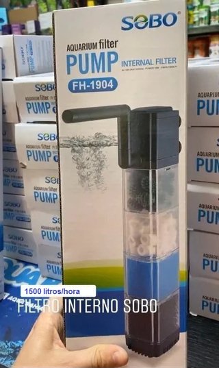 filtro acuario grande interno 1550 litros/h pecera