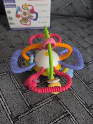 Mordedor silicona sonajero