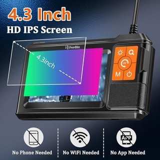 Cámara Endoscópica 10M FullHD 4,3” IP67 Pro ·Nuevo