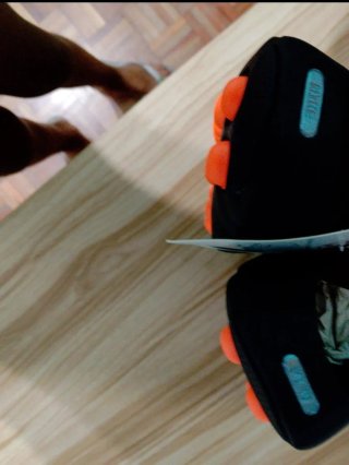 Chanclas Nike Mind 001 Negro Naranja