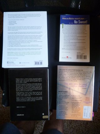 Lote libros inglés Academic Writing