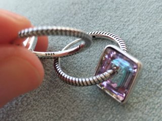 Pendientes aro plata de ley