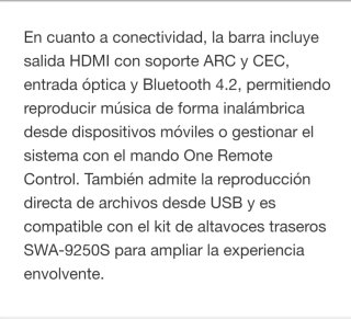 Barra de Sonido Samsung HW-B46CF Negra