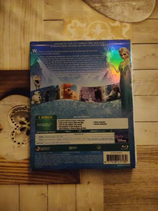 Blu-ray Frozen: El Reino del Hielo (Español)