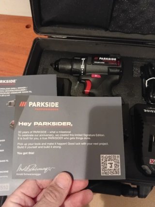 Taladro Inalámbrico Parkside 20V