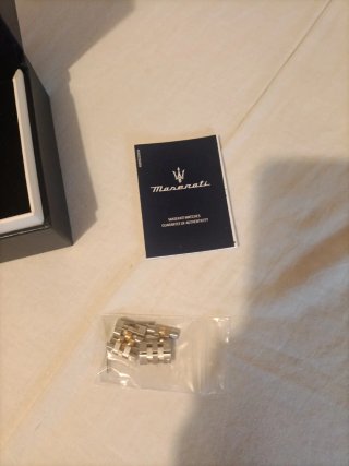 Reloj Maserati Hombre Oro y Plata