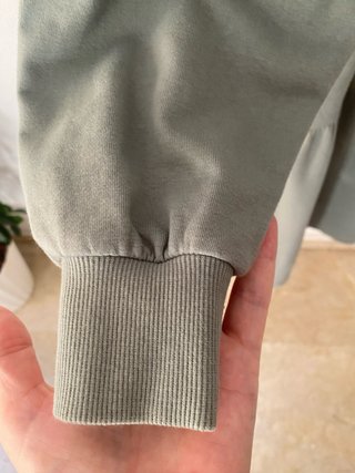 Vestido Zara verde oliva
